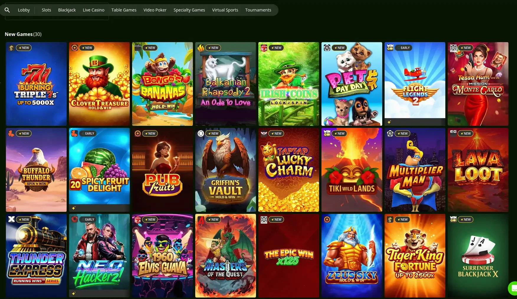 Roman Casino en ligne bonus et jeux