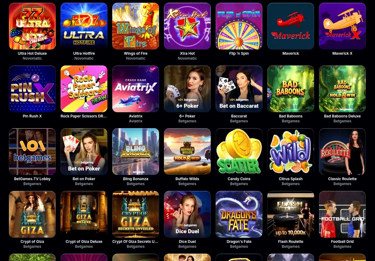 Récompenses et bonus du casino en ligne Roman